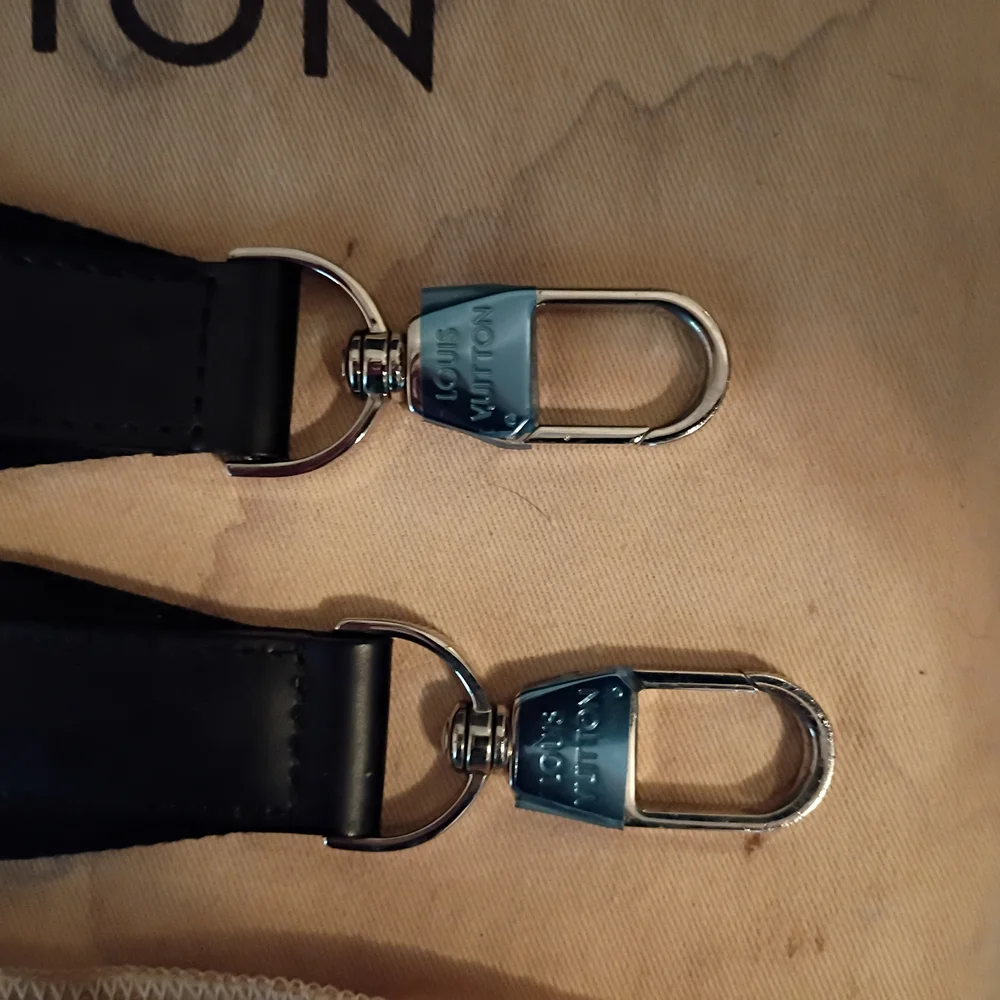 Louis Vuitton Black Leather Briefcase